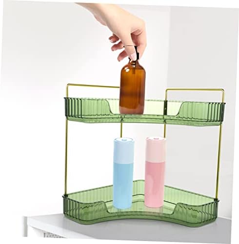 Funomocya Corner Makeup Organizer Shelf for Kitchen and Bathroom