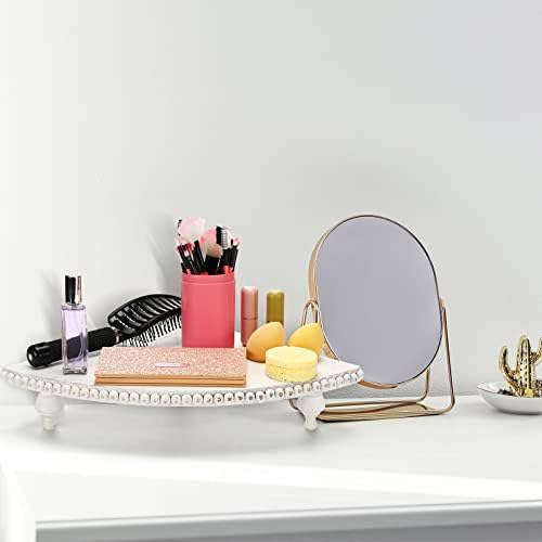 Amyhill Farmhouse Corner Shelf with Detachable Legs