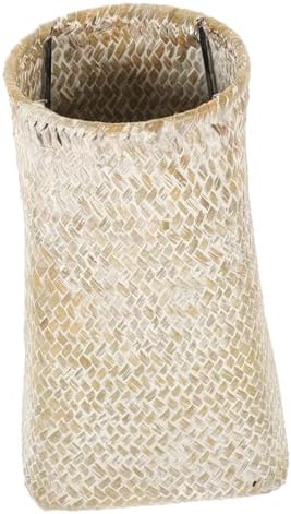 Seagrass Woven Flower Vase for Home Office Decor