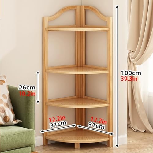 YUGXTH L-Shaped Corner Storage Shelf Unit
