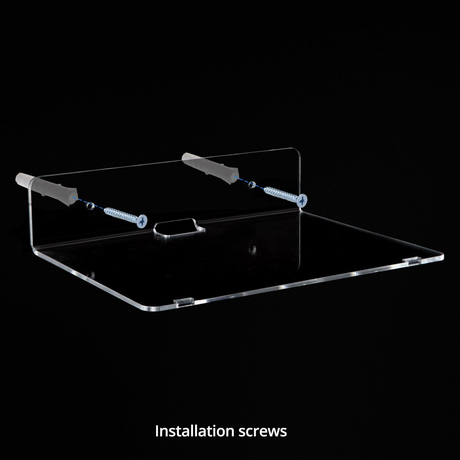 QWORK 2 Pack Floating Wall Shelves for Home Decor