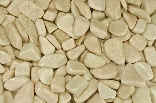 Fantasia Tumbled Feldspar Stones 12 lb Small 075-125 Inch