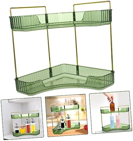 Vaguelly Countertop Vanity Tray Triangle Storage Rack