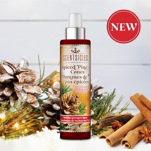 Scentsicles Scent Mister White Winter Fir and Spiced Pine Cones 2 Pack