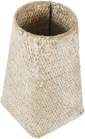 Garneck Vintage Style Seagrass Woven Flower Vase