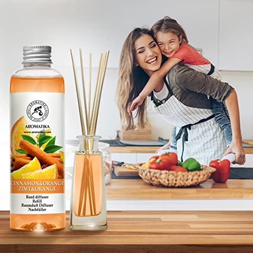 Cinnamon Orange Diffuser Refill 68 Fl Oz for Relaxation and Holiday Cheer