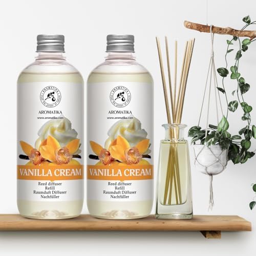 Vanilla Cream Reed Diffuser Refill - 2 x 17 Fl Oz
