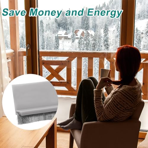 UxCeLL Door Sweep 2 x 40 Weather Stripping