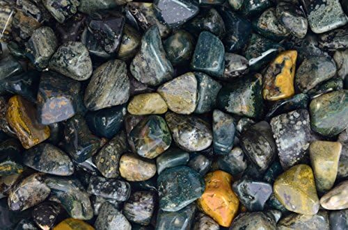Fantasia Tumbled Sea Jasper Stones 10 Pcs Small