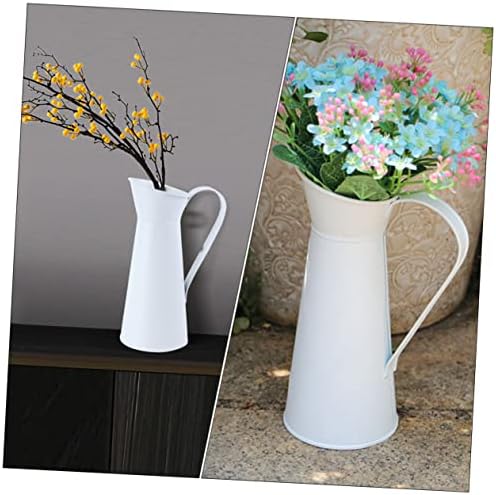2pcs Simple Iron Vase for Modern Flower Arrangement