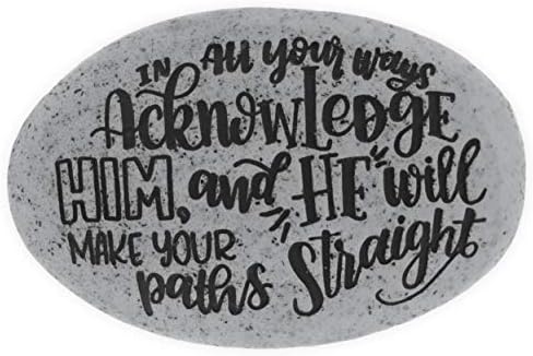 Angelstar Proverb Pocket Stone - Acknowledge Him