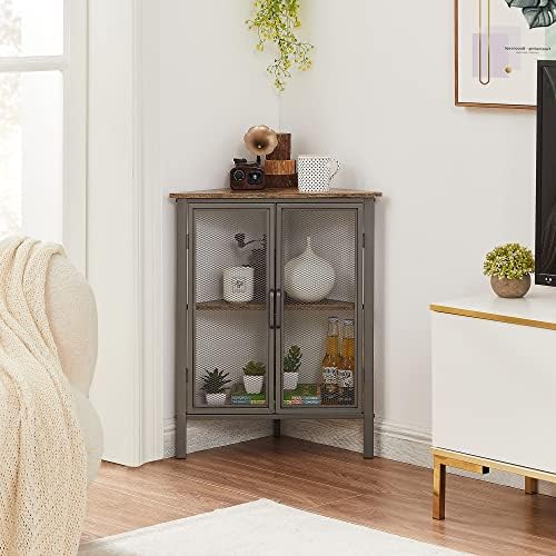 VECELO 3-Tier Corner Shelf Organizer for Small Spaces