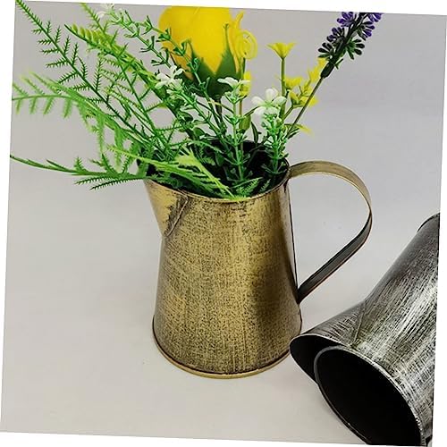 Cabilock Vintage Iron Flower Pot Pitcher Vase