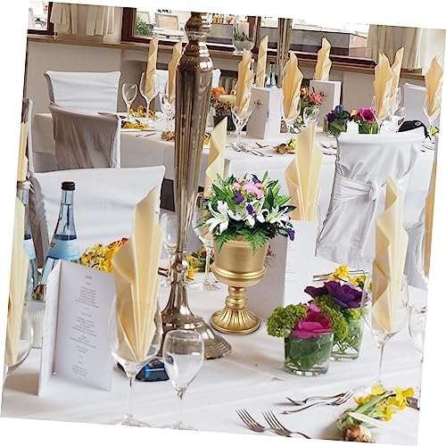 Metal Flower Vase for Tabletop and Home Decor