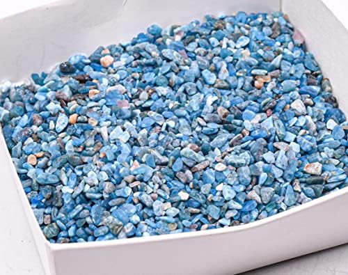 HQRP Blue Apatite Tumble Stones - 1 Bag 100g