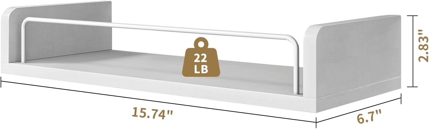 Leadpro Floating Shelves Set of 3 for Wall