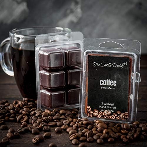 The Candle Daddy Coffee Scented Wax Cubes - 6 Pieces 2 Oz