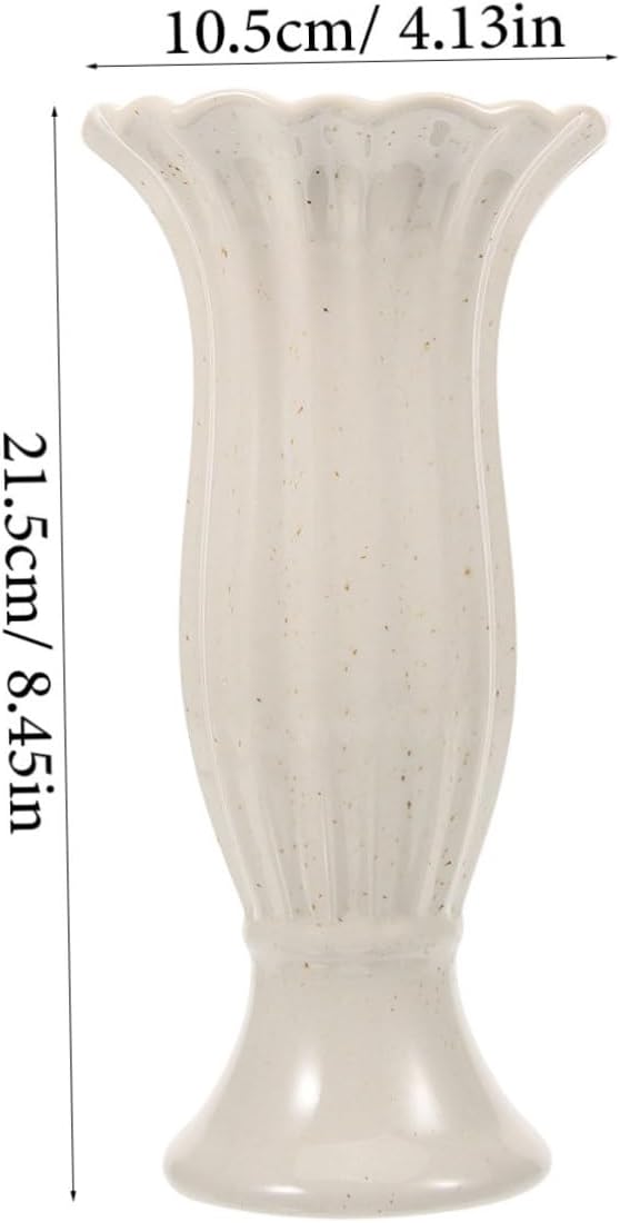 Zerodeko Memorial Flower Vase with Roman Column Design