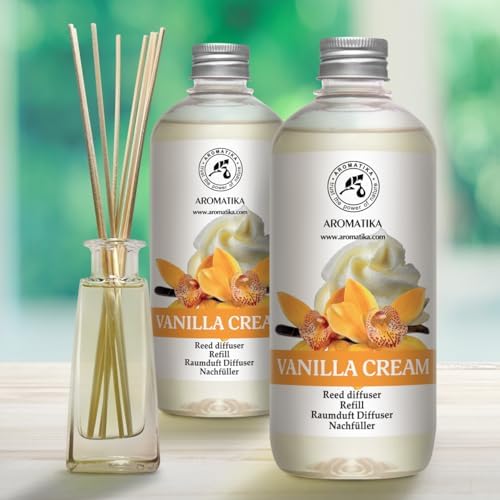 Vanilla Cream Reed Diffuser Refill - 2 x 17 Fl Oz