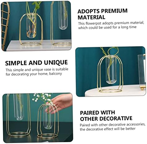 Zerodeko Geometric Flower Vase Modern Design