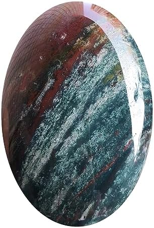 Oval Palm Stone Energy Healing Crystal