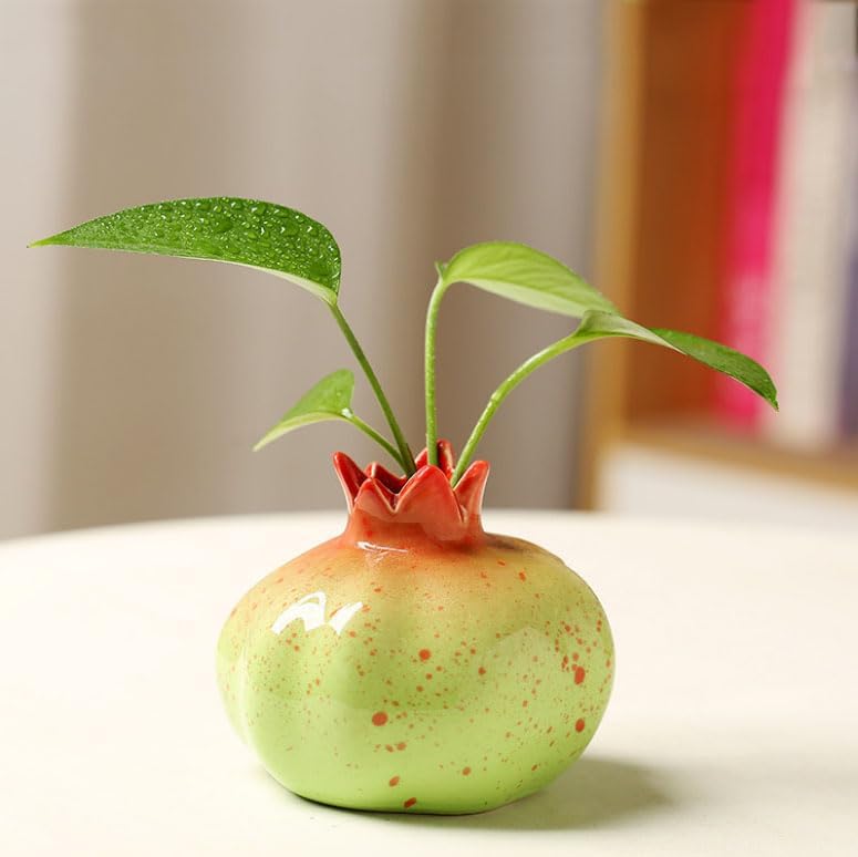 Cute Ceramic Pomegranate Vase 41 x 35