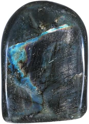 Rockcloud Irregular Labradorite Palm Stone Slab 044-066 lb