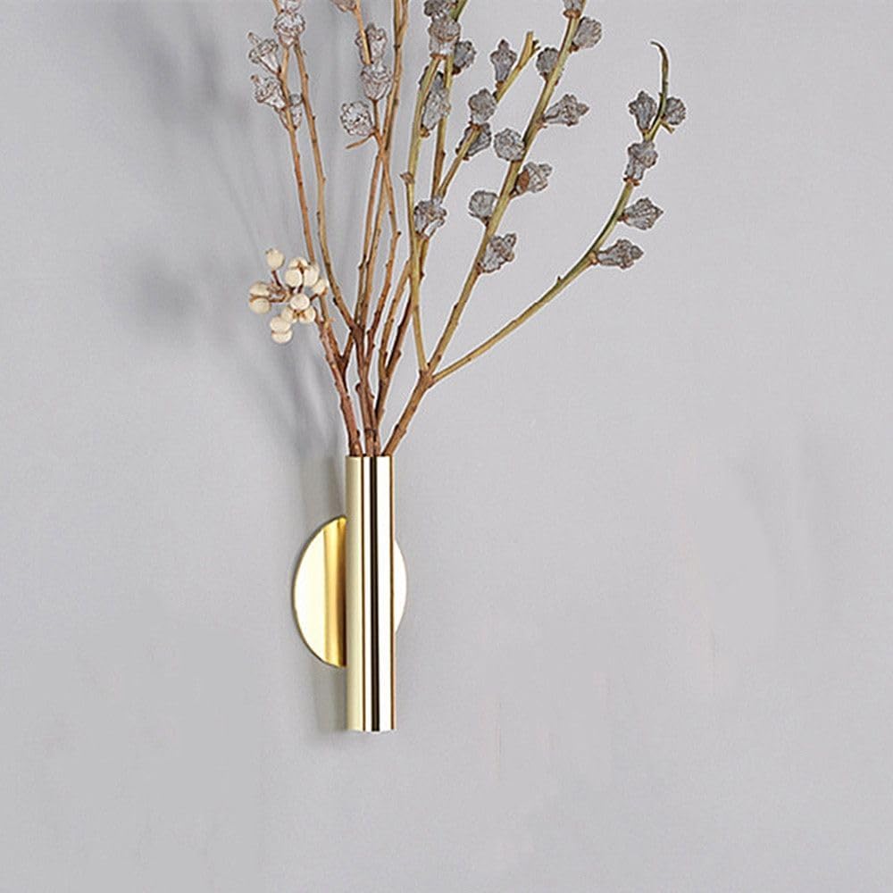 Kopida 2 Piece Wall Mounted Flower Vase with Adhesive Tape