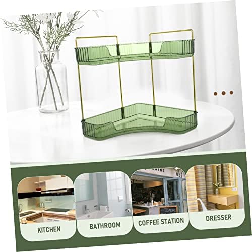 Vaguelly Countertop Vanity Tray Triangle Storage Rack