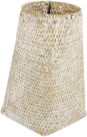 POPETPOP Seagrass Woven Vase for Dried Flowers
