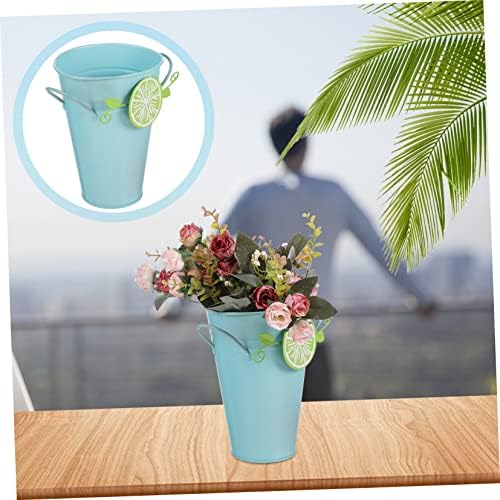 Iron Art Dried Flower Vase for Home Decor
