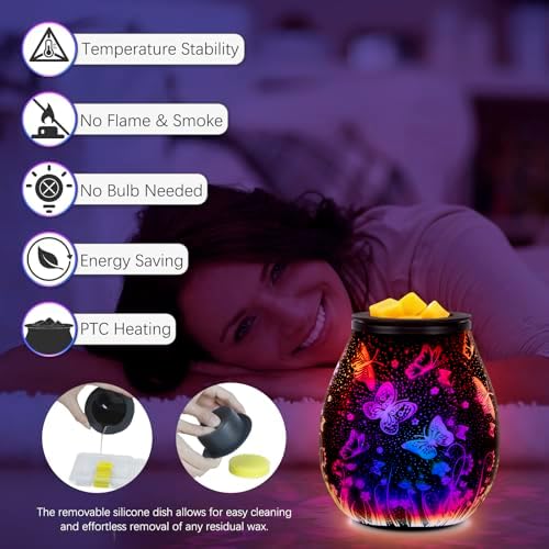 EQUSUPRO Electric Wax Melter with 3D LED Light