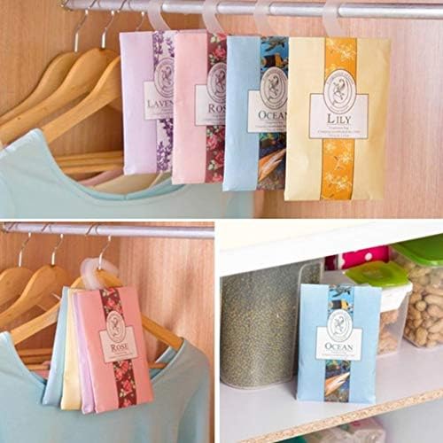 5Pcs Lavender Scented Sachets for Home Car Wardrobe Clothes