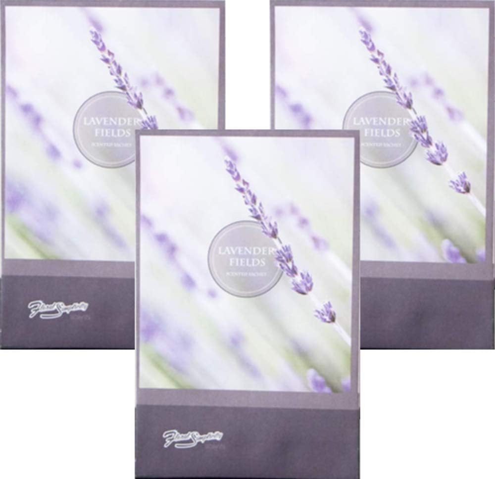 Lavender Scented Sachets Pack of 3 - Home Fragrance