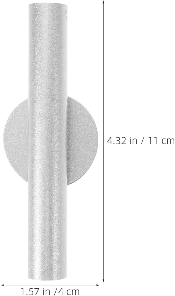 PRETYZOOM Wall Mounted Flower Vase Metal Holder for Decor