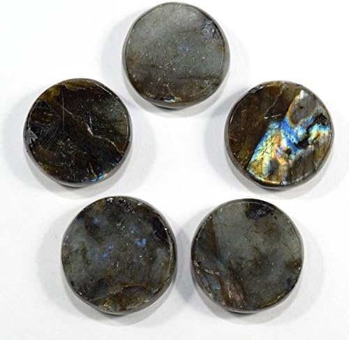 HQRP Labradorite Stand for Sphere Egg Polished Worry Stone