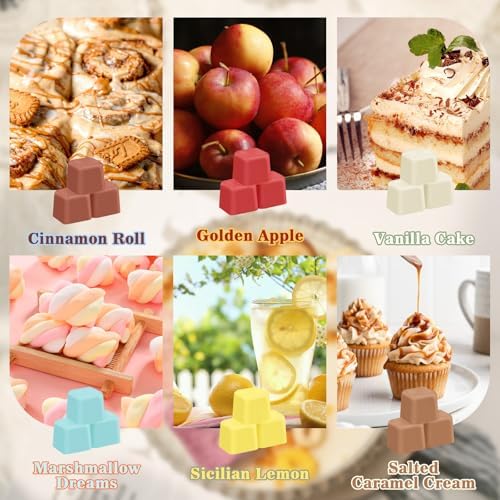 SCENTORINI Wax Melts 12 Pack Strong Scent for Holiday Season