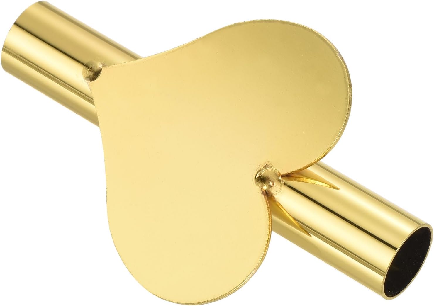 PATIKIL Wall Flower Vase Tube Gold Tone