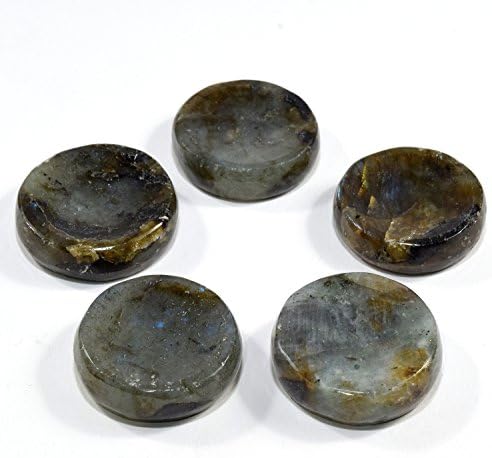 HQRP Labradorite Stand for Sphere Egg Polished Worry Stone