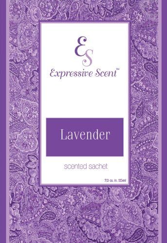JacMax Lauren Collection Lavender Scented Sachet 6 Pack