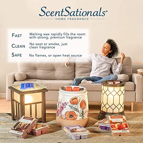 Scentsationals Vintage Wax Warmer - Retro Design