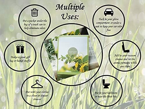 Honeysuckle Scented Sachets Pack of 3 Spring Summer