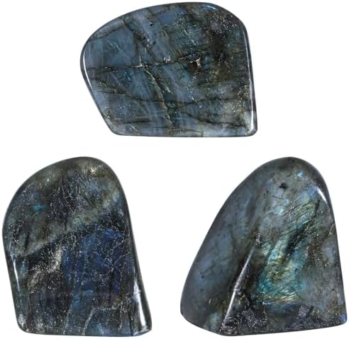 Rockcloud Irregular Labradorite Palm Stone Slab 044-066 lb