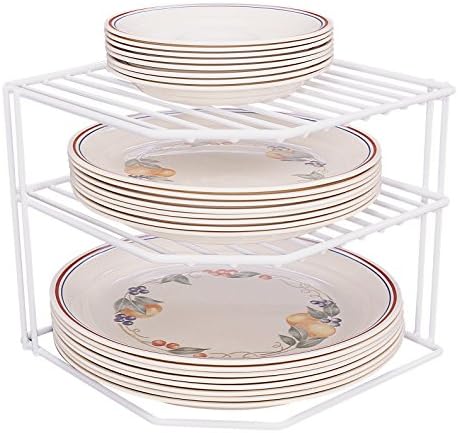 Grayline 40316 White Corner Helper Shelf