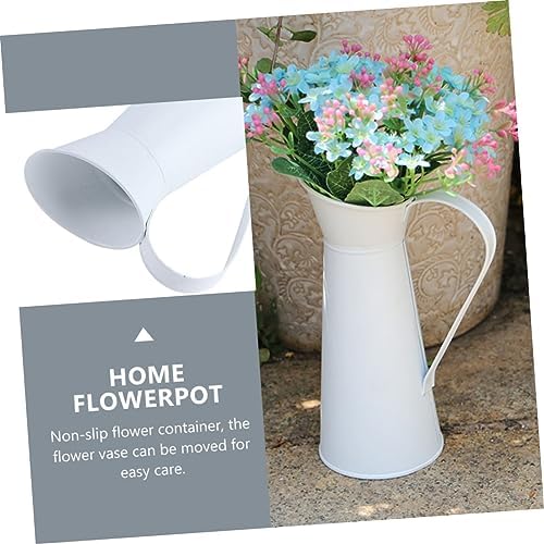 2pcs Iron Flower Vase for Modern Home Decor