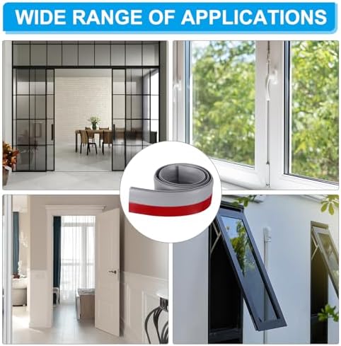 PATIKIL Door Draft Stopper 27FT Silicone Under Door Seal Strip