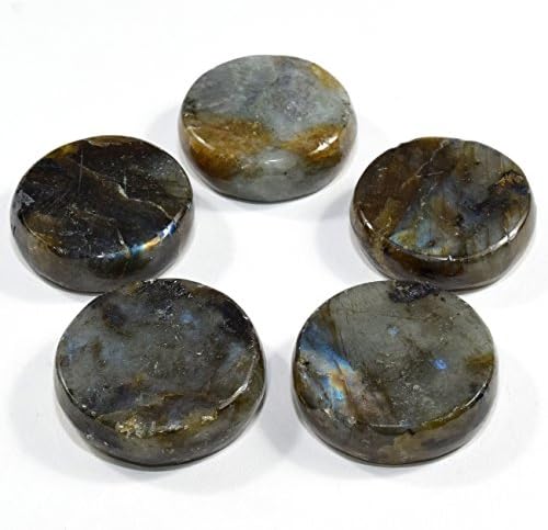 HQRP Labradorite Stand for Sphere Egg Polished Worry Stone