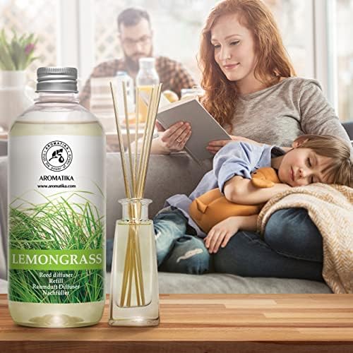 Lemongrass Reed Diffuser Refill - 2 x 17 Fl Oz Fresh Aroma