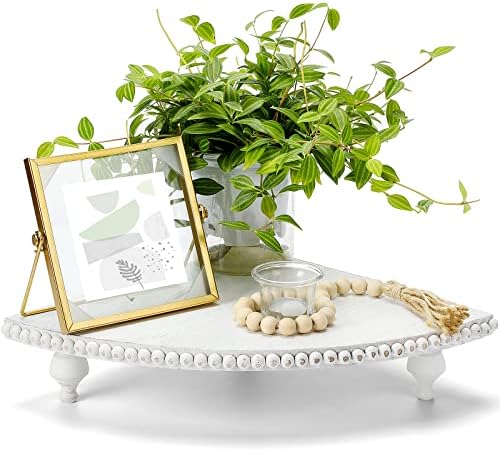 Amyhill Farmhouse Corner Shelf with Detachable Legs