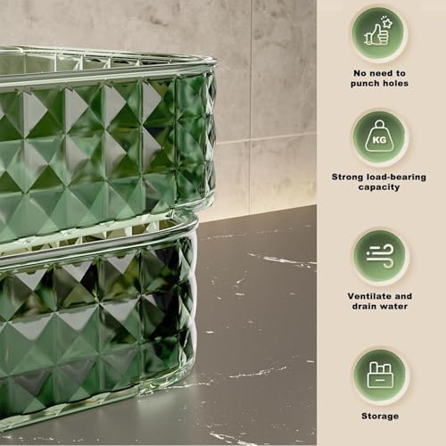 Gdsafs U Shaped Rotating Corner Shelf for Bathroom Kitchen